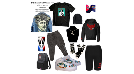 Indigenous Owned Fit List - head to toe, featuring products from only Indigenous Owned brands