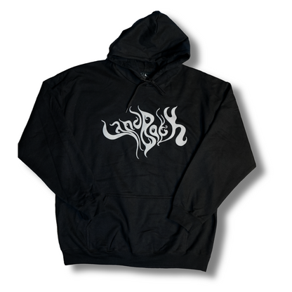 Land Back Smoke Hoodie Black