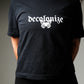 Decolonize Butterfly Boxy Tee | Black