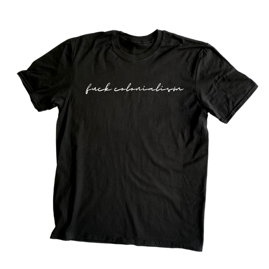 F Colonialism T-Shirt black